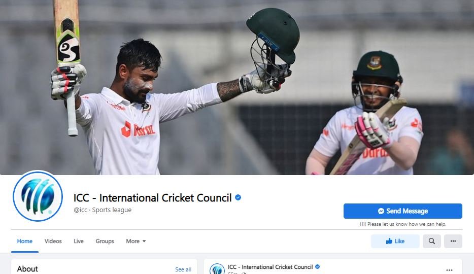 Liton Mushfiq ICC Cover Photo