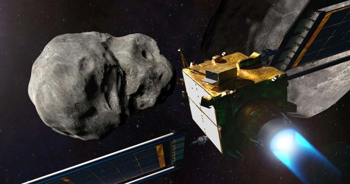 Hitting asteroid in first test of planetary defense system