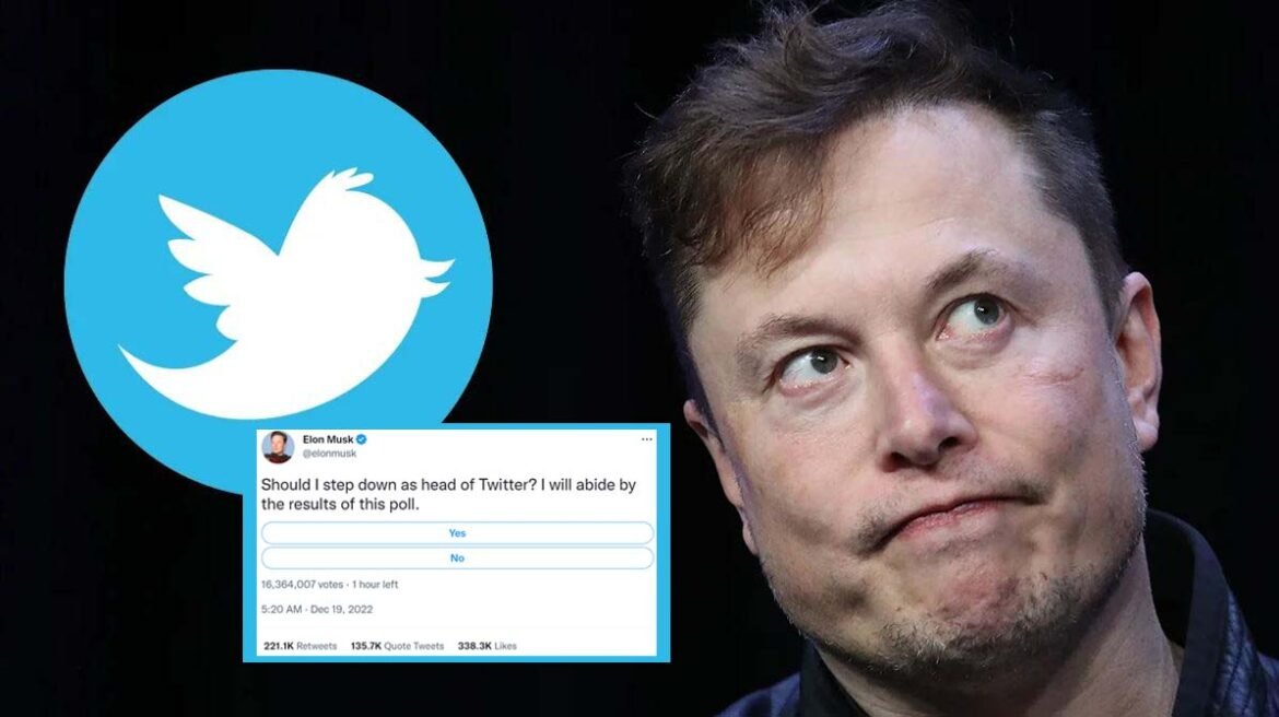 Elon Musk holds poll on Twitter putting CEO title on the line