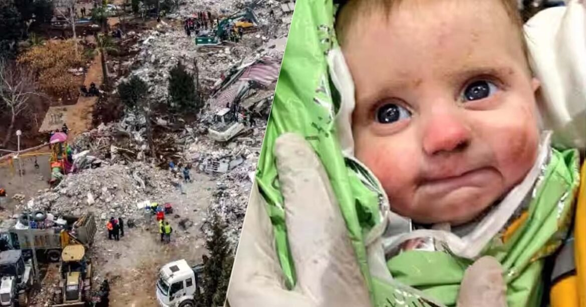 Another Turkish miracle as 2-month-old baby rescued alive after 128hrs