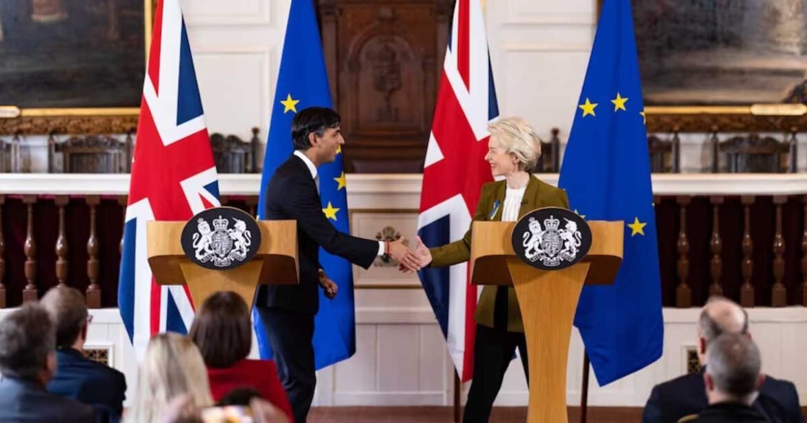 EU-UK reaches landmark post-Brexit agreement on the Northern Ireland EU-UK reaches landmark post-Brexit agreement on the Northern Ireland