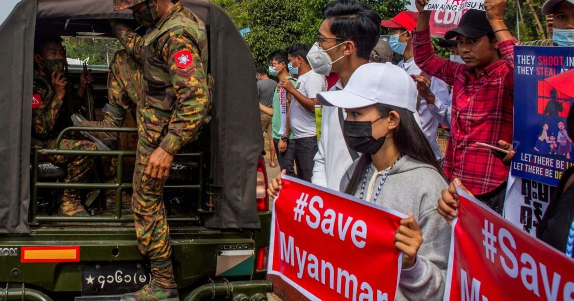 Myanmar; a country sweltering with the heat of Military coup