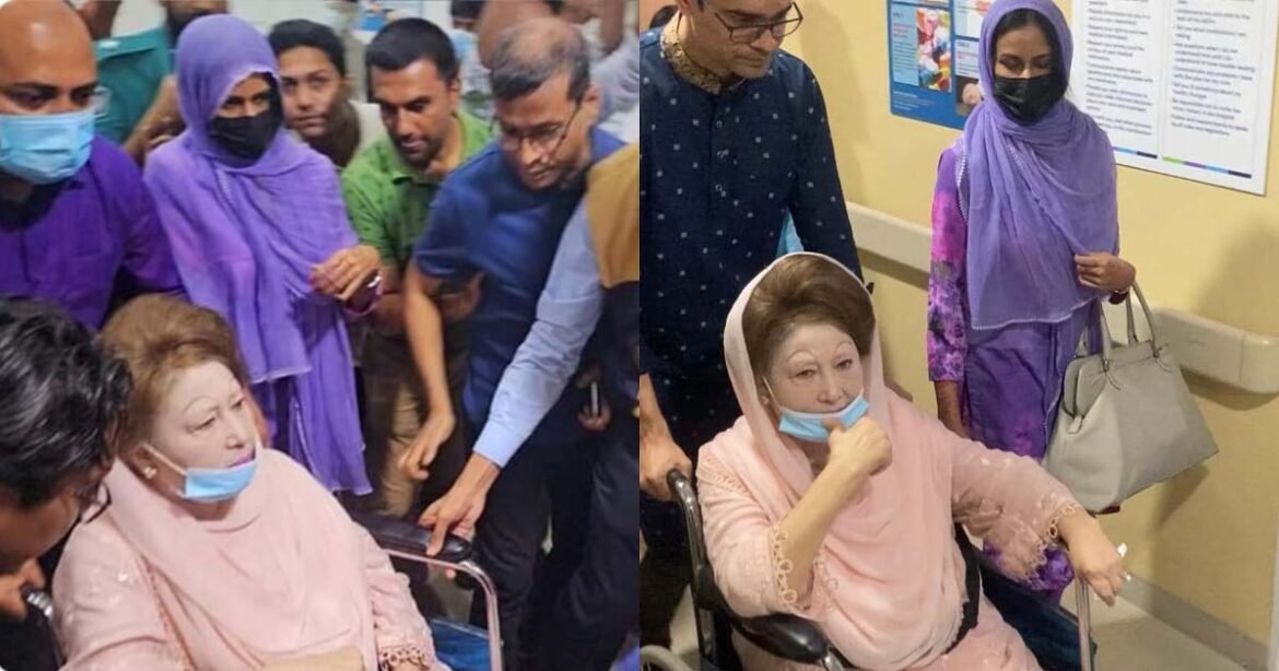 BNP chairperson and former PM Begum Khaleda Zia admitted to Evercare Hospital