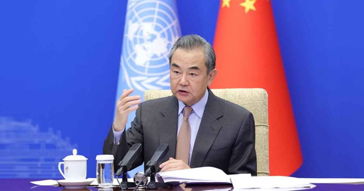 China Wang Yi proposes reform of UN Security Council
