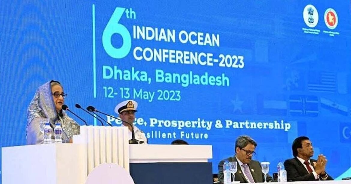 Which 6 priorities PM Hasina raised for Indian Ocean regions resilient future
