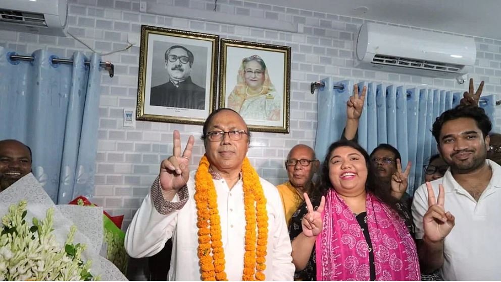 AHM Khairuzzaman Liton re-elected mayor of Rajshahi for third time, Source Prothom Alo