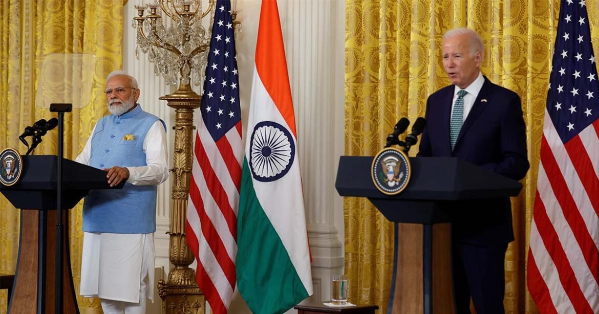 Biden-Modi navigate diplomatic tightrope at White House