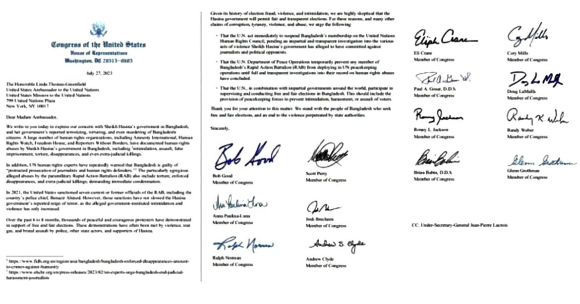 Outlandish Demands by US Congress Members Trigger Waves of Criticism