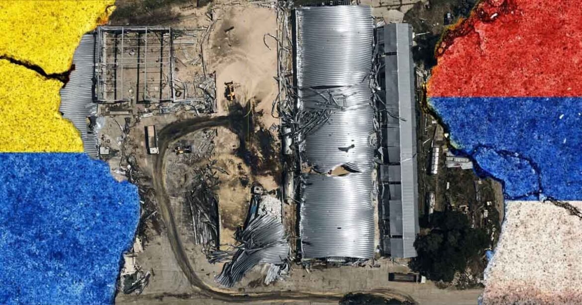 Russia launched continuous attacks on Ukrainian food export facilities