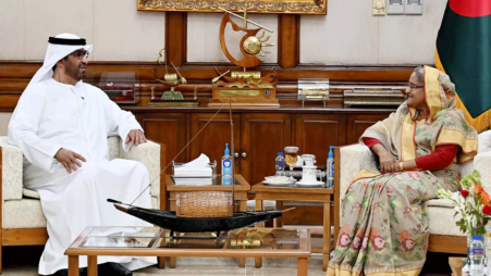 UAE Special Envoy Applauds PM Hasina's Climate Leadership, Calls for Unwavering Support