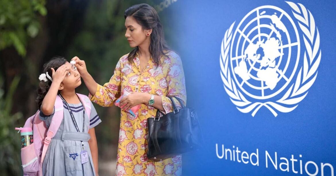 UN Report Reveals 76 percent of South Asian Children Battling Extreme Heat