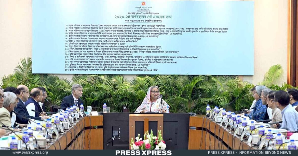 19 Key Projects Worth Tk 180.67 Billion Get the Go-Ahead