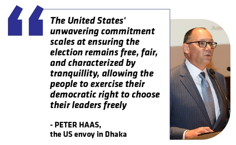 Six-Member US Pre-Election Assessment Delegation to Arrive in Bangladesh next October
