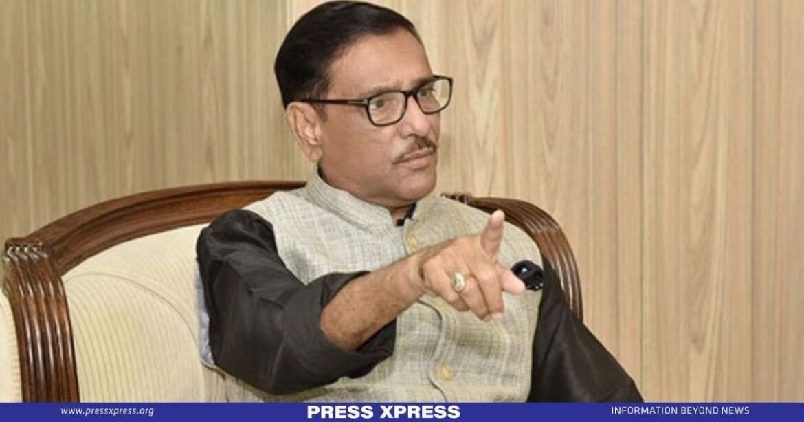 BNP out to foil next elections Quader