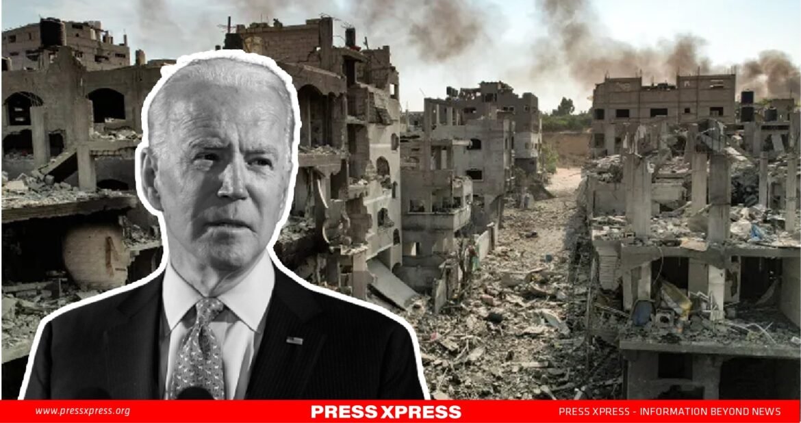 Biden's Support for Israelis to Contribute a Humanitarian Crisis in Gaza