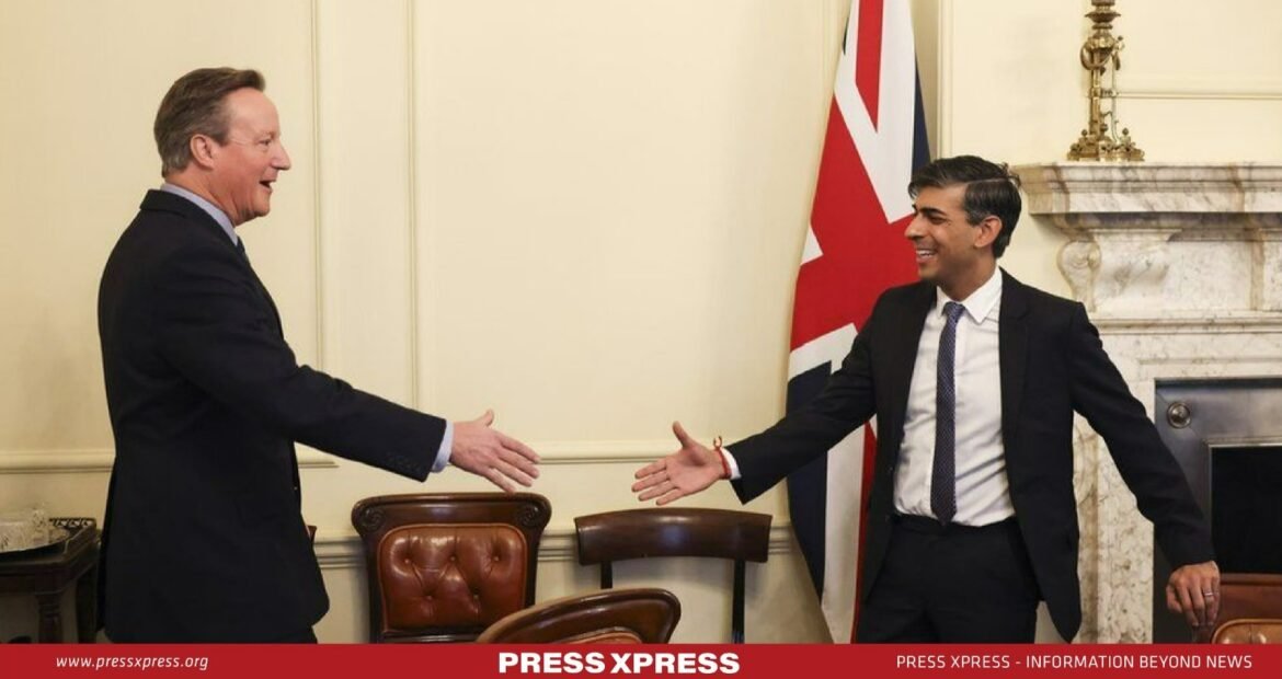 David Cameron Resurrects Political Career