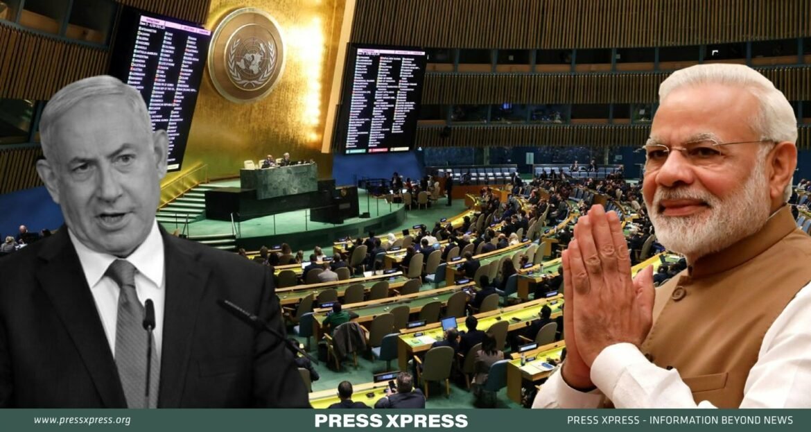 India throws support behind UN action on Israeli settlements cv