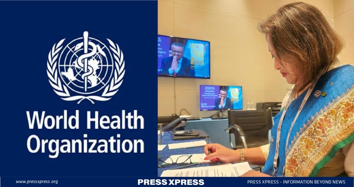 Saima Wazed Wins as WHO Southeast Asia Director 2