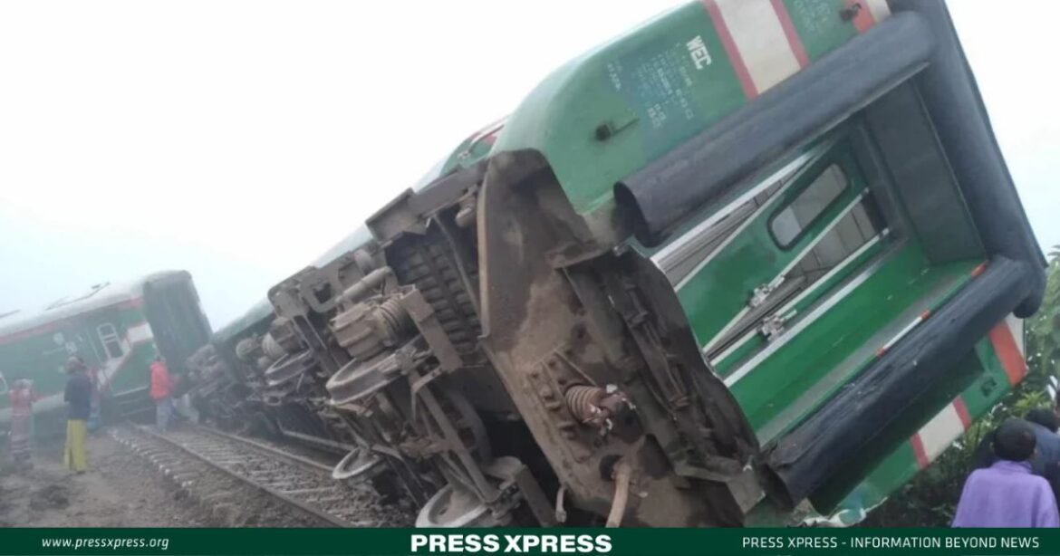 Another Tragic Death as Train Derailed by Suspected BNP’S Saboteurs