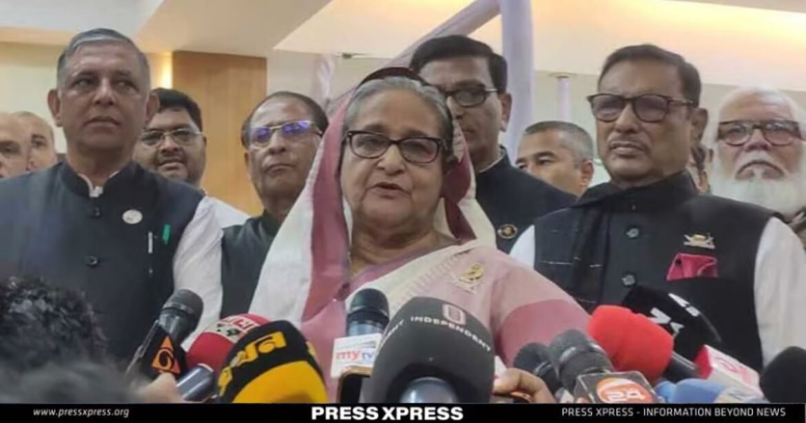PM Hasina warns against opposition's election disruptions
