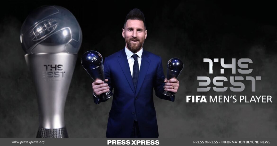 Lionel Messi wins the Best FIFA Men's Player Award for the Third Time!