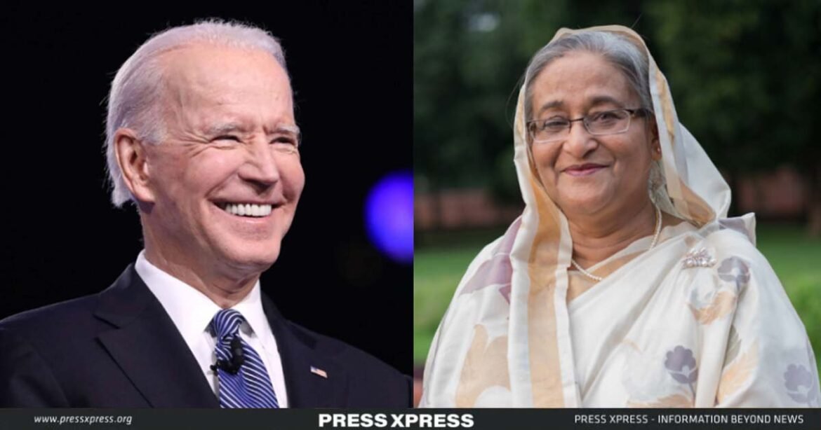 Biden Writes to PM Hasina for Strengthening US-Bangladesh Ties Biden Writes to PM Hasina for Strengthening US-Bangladesh Ties