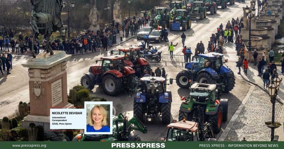 Europe's Farmers Rise Up: Protests Against Green Agenda Shake Brussels