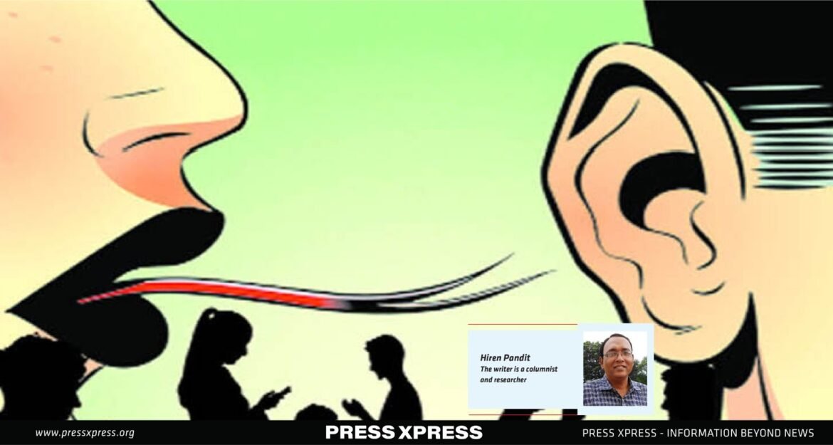 Prevention of Rumors and Propaganda is essential for the Progress of the Country