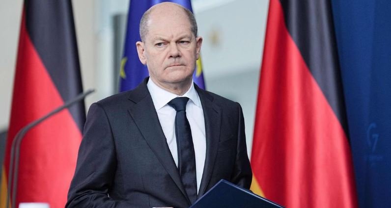 German Chancellor Olaf Scholz