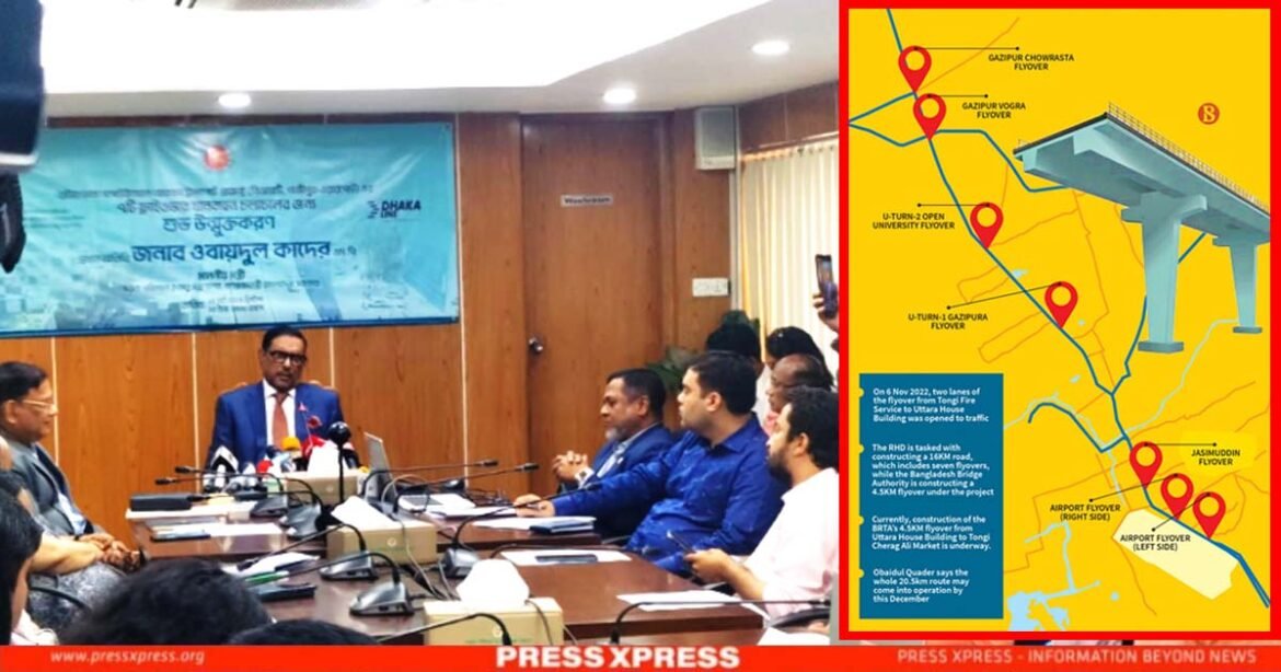 How Seven New Flyovers to Ease Eid Traveling on Dhaka-Gazipur Routes