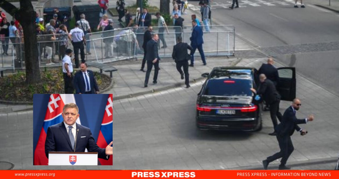 Slovakia's Prime Minister sustains Assassination Attempt!