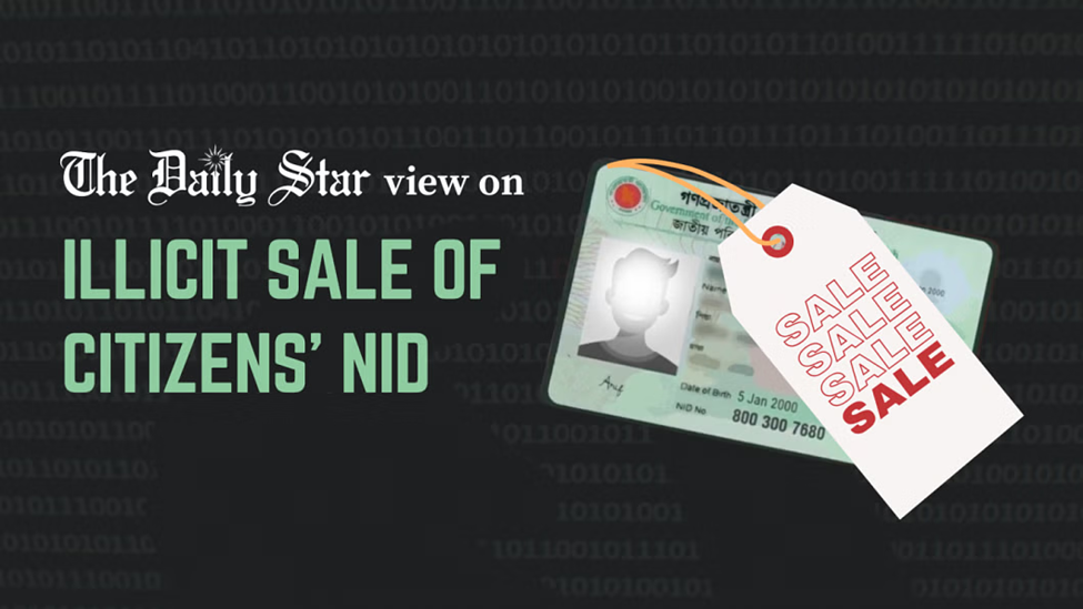 Illicit Sale of citizens NID