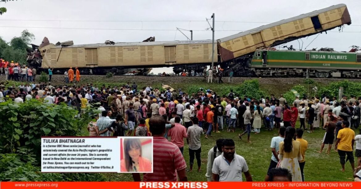 India Several dead in deadly train collision