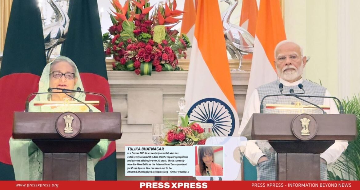 Modi Hasina talks shine with signing of 10 new pacts Modi Hasina talks shine with signing of 10 new pacts