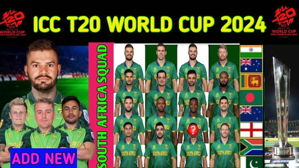 South Africa T20 World Cup 2024 squad