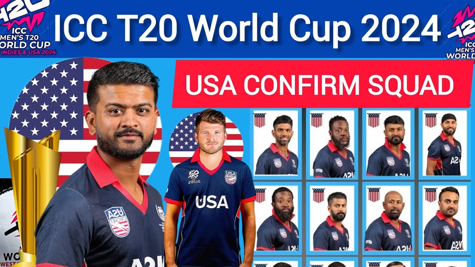 United States T20 World Cup 2024 squad