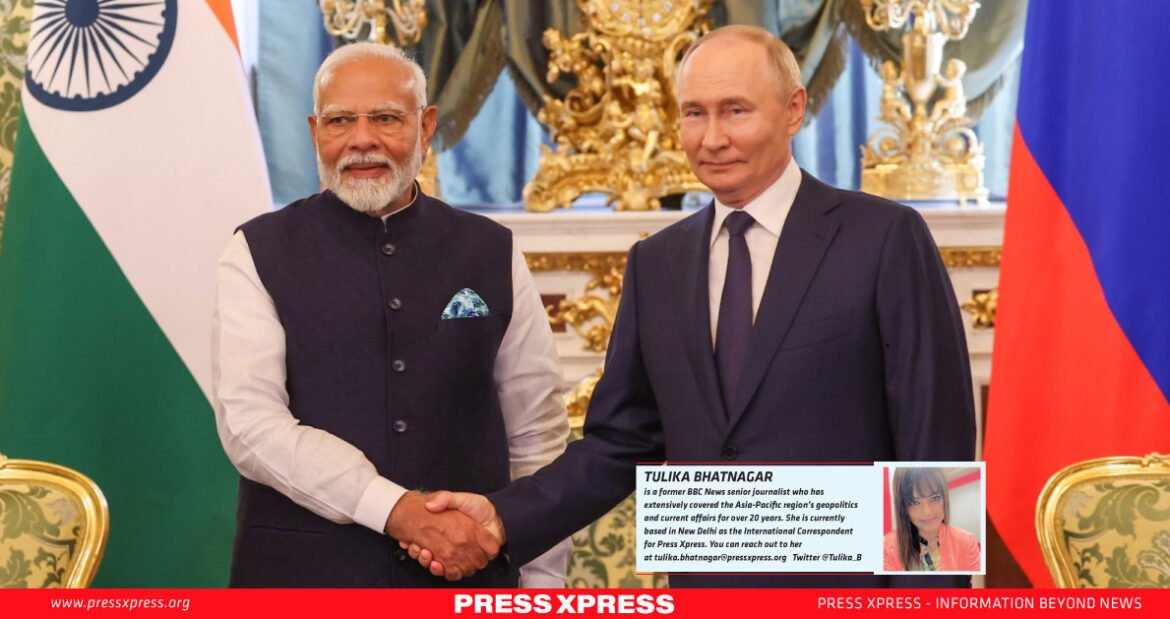 India, Russia set new trade target, defence co-production All-weather’ friendship shines in Modi, Putin talks