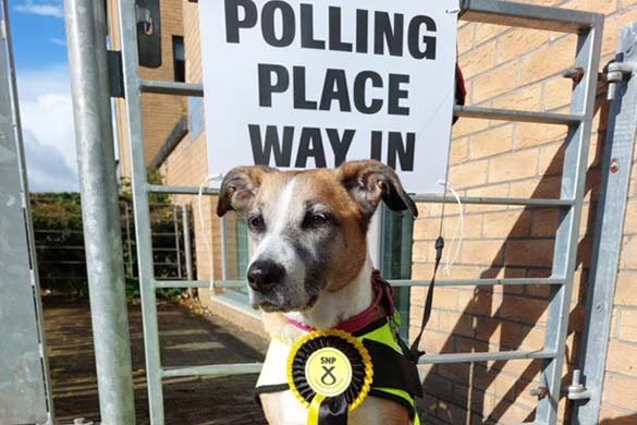 It’s an early start for Wee Jean at the Whiteinch Centre.