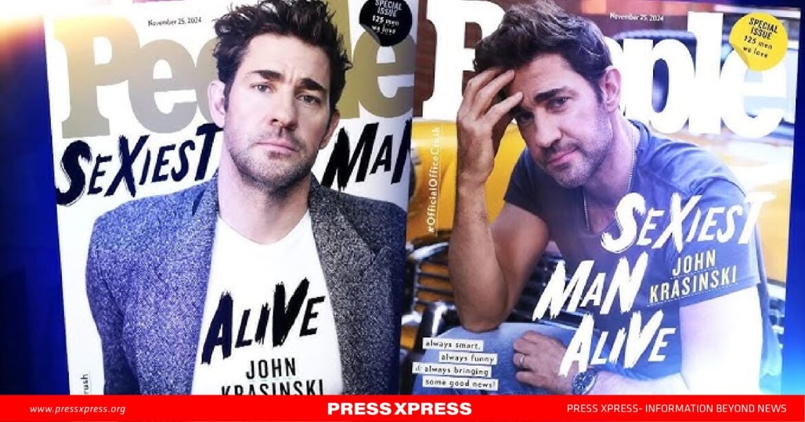 John Krasinski Crowned Peoples “sexiest Man Alive” 2024 Press Xpress 7023