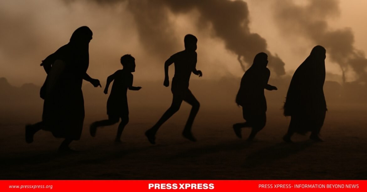 What is Genocidal Blueprint Mirrors from Gaza to Darfur?